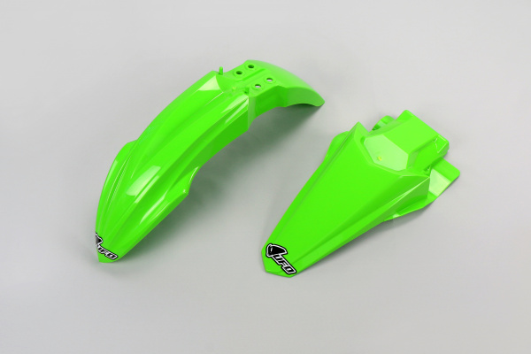 Fenders Kit neon green for Kawasaki KX 85 (2014-25) - KX 112 (2022-25)